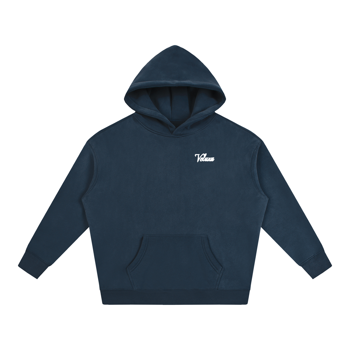 Navy Oversized Signature Hoodie