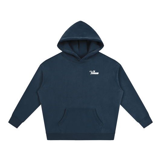 Navy Oversized Signature Hoodie