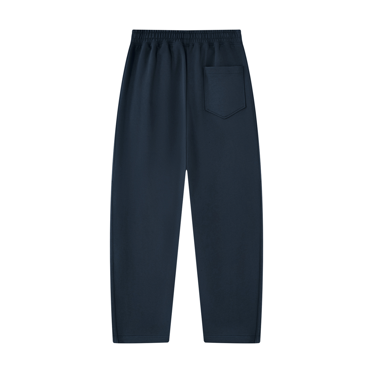 Navy Signature Uncuffed Joggers