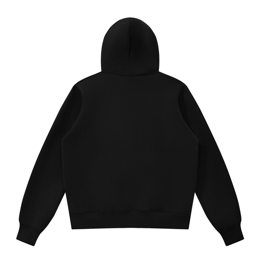 Black Signature Full Zip Fleeced Jacket