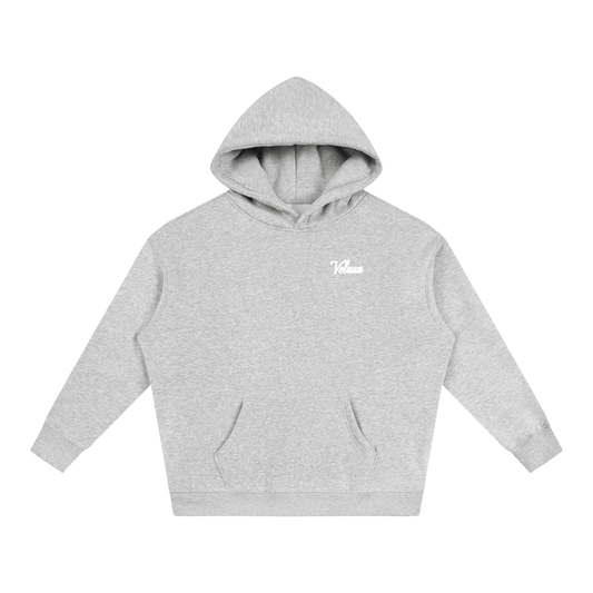 Marl Grey Oversized Signature Hoodie