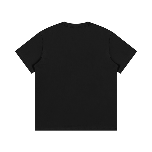 Black Signature Cotton Tee